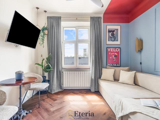 Polecam studio 19 m² na Powiślu z gotowym biznesem i wysokim standardem