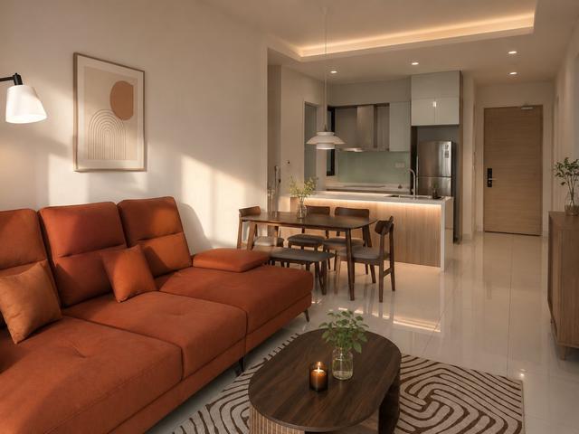 Unio Residence Kepong unit for rent fully furnished walk distance MRT