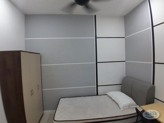 [Unio Residence] Near MRT, Jinjang & Kepong Baru, Metro Prima Mixed Gender Unit Single Room with Aircond Rent