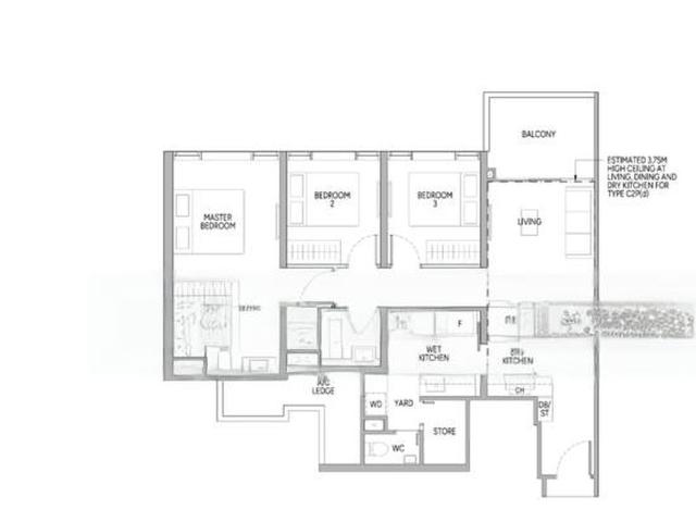 Union Square Residences D1, Condominium
