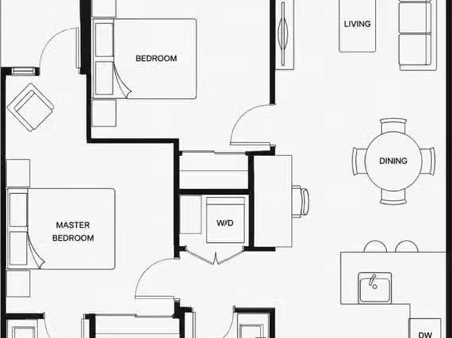 For Rent! 2 BR Apartment for rent in Surrey, Surrey, 11 6270 G.