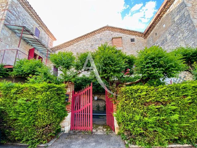 Unique maison de village et son jardin. 113m² Tournon d'Agenais