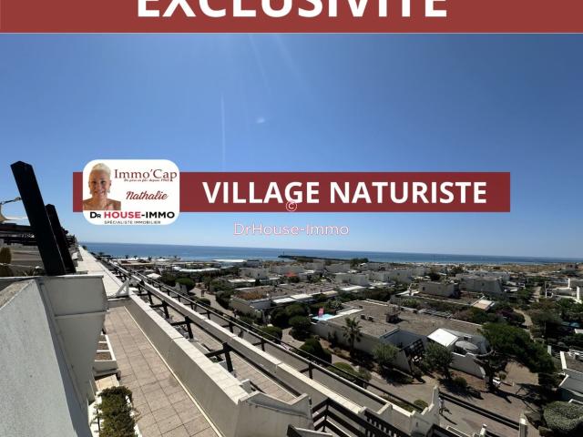 UNIQUEMENT PAR L'AGENCE IMMO CAP avec NATHALIE AU VILLAGE RARE A LA VENTE APPARTEMENT AVEC ROOFTOP AVEC SUPERBE VUE MER SUR PORT NATURE