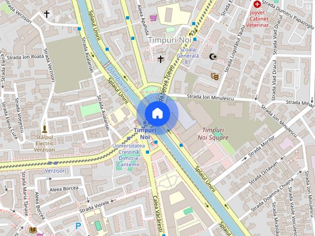 Unirii, Splaiul Unirii, Camera de Comert, loc parcare inclus