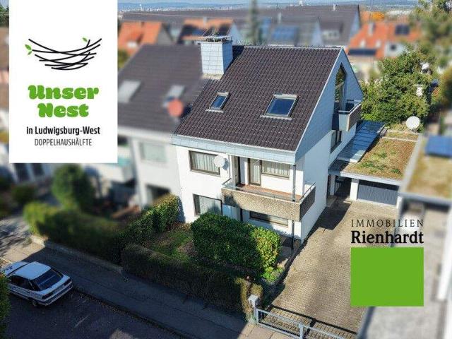 Unser Nest! Doppelhaushälfte in Ludwigsburg West