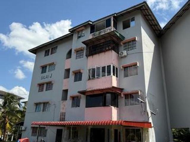 Untuk Di Jual Flat Balau Taman Rinting Hot Area Near Ciq Jb Full Loan