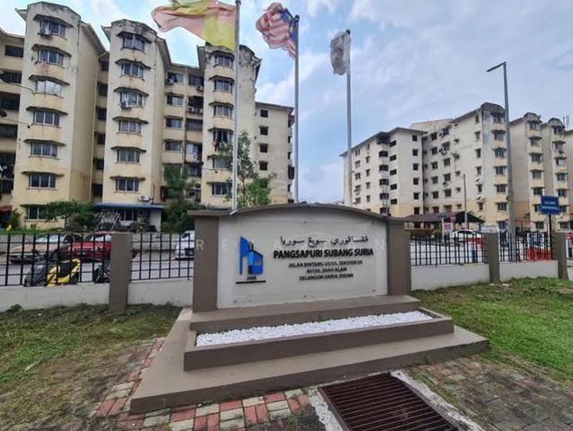 Untuk Dijual APARTMENT SUBANG SURIA SHAH ALAM