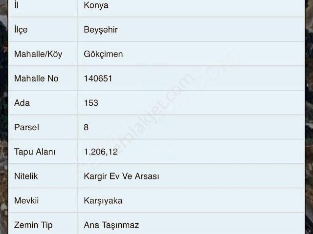 Ünüvar Emlak Gayrimenkulden Gökçimen Mh Satılık Müstakil Ev