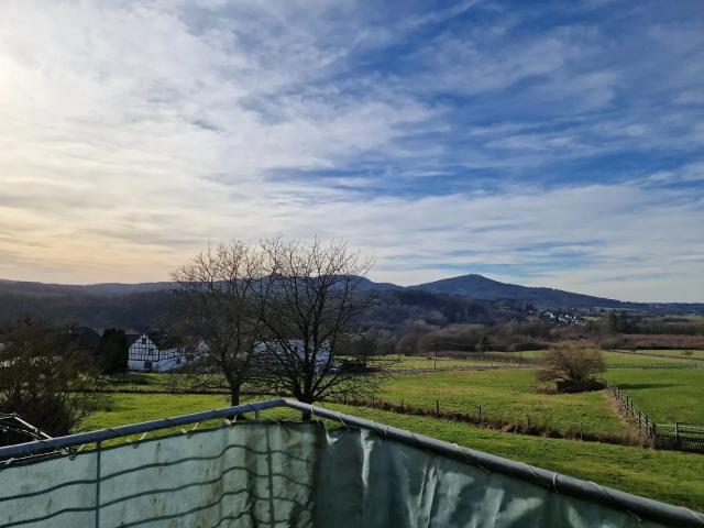 Unverbauter Ausblick auf das Siebengebirge!