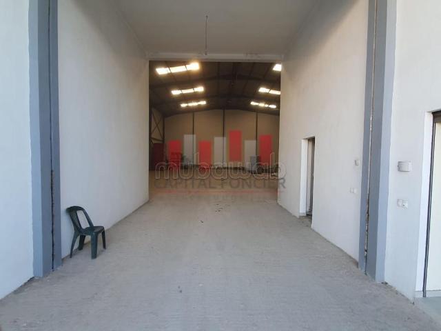 Usine industrielle de 900 m de surface utile R 2 a la location zone industrielle sidi maarouf