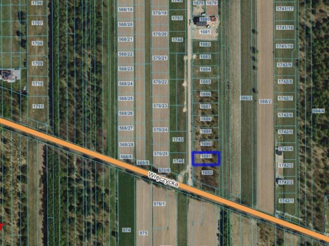 Sprzedam ustawną działkę 800 m² w Kaleju z mediami