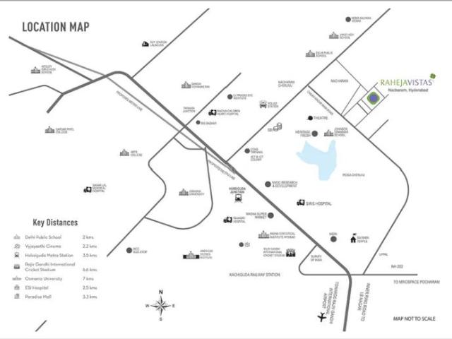 Uppal 3 BHK Apartment For Sale Hyderabad