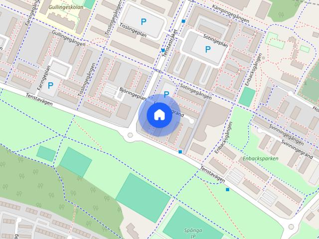Uppingegränd 18, Tensta