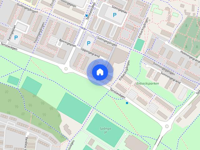 Uppingegränd 28, Tensta