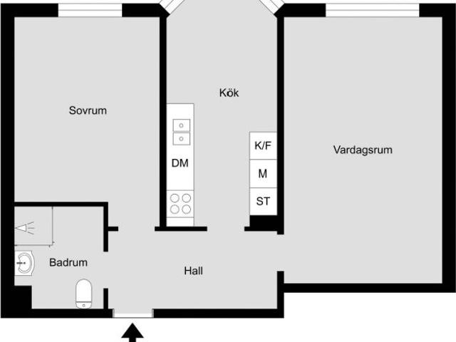 Uppsala 2rok tillsv 13.800kr/mån 64 m² 13 800 kr