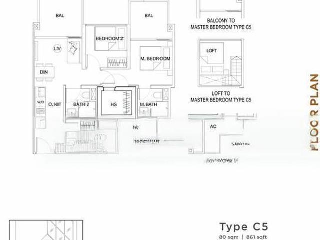 Uptown @ Farrer D8, Apartment