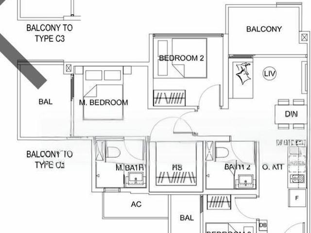 Uptown @ Farrer D8, Apartment