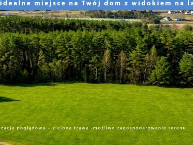 Urokliwa działka przy lesie, ul. Polanki 1 541 m², Bojano