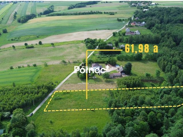 Urokliwa działka rolno zagrodowa 6198 m² z nasadzeniami