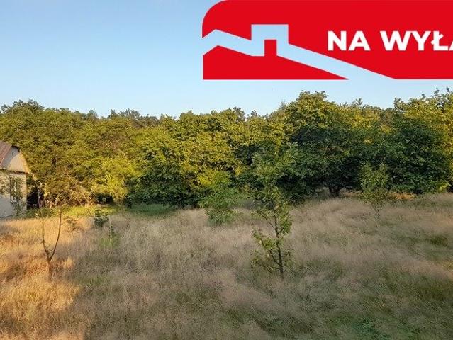 Urokliwa działka z domkiem pod lasem, 3300 m², Głusk