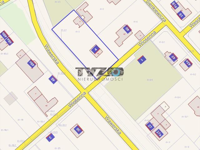 Urokliwa działka 1600 m² z sosnami i mediami w Józefowie