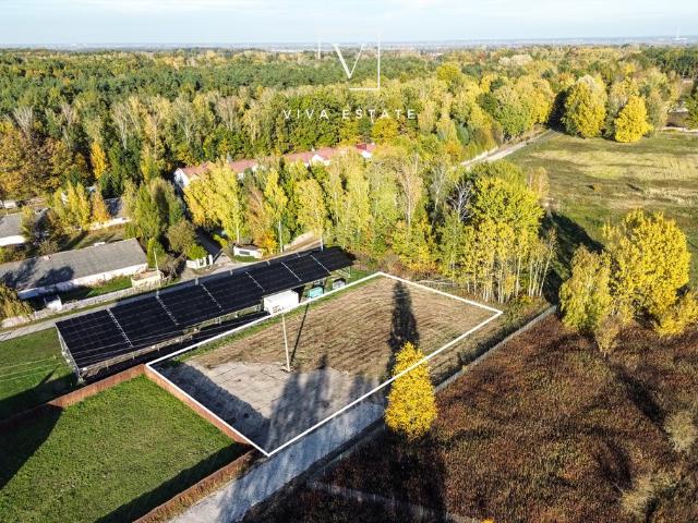 Urokliwa działka 1701 m² pod dom w Borowinie