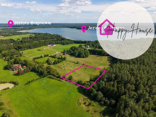 Urokliwa działka 6500 m² pod zabudowę letniskową przy jeziorze
