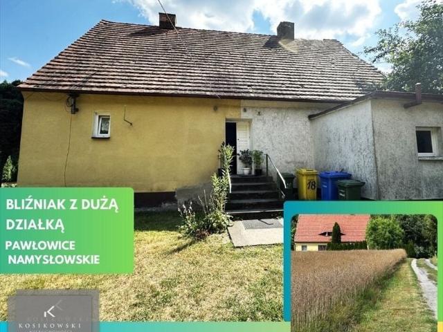 Urokliwy dom bliźniak z potencjałem na 21 arów działki