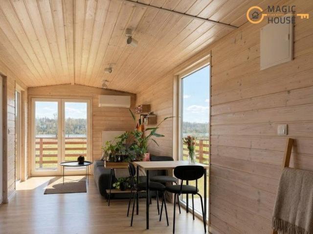 Urokliwy dom na Kaszubach, 35 m², blisko jeziora