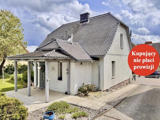 Urokliwy dom z duszą, kominek i taras w Blankensee
