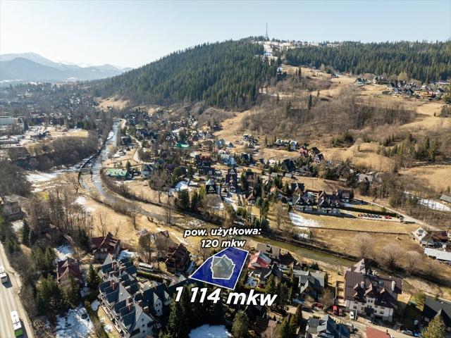 Urokliwy dom z ogrodem i widokiem na Tatry w Zakopanem