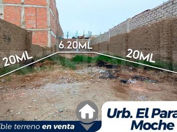 URB. EL PARAISO MOCHE INCREÍBLE TERRENO EN VENTA