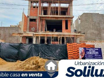 URB. SOLILUZ INCREÍBLE CASA DE ESTRENO EN PRE VENTA