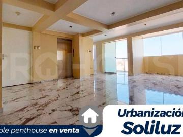 URB. SOLILUZ PENTHOUSE DE LUJO CON PISCINA EN VENTA