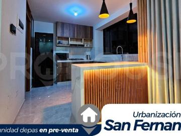 URB. SAN FERNANDO COCINA TOTALMENTE EQUIPADA SOLO POR ESTE MES DEPAS DE LUJO