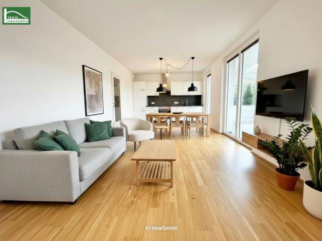 Urban wohnen, grün leben Moderne 2 Zimmer Wohnung mit großer Freifläche!