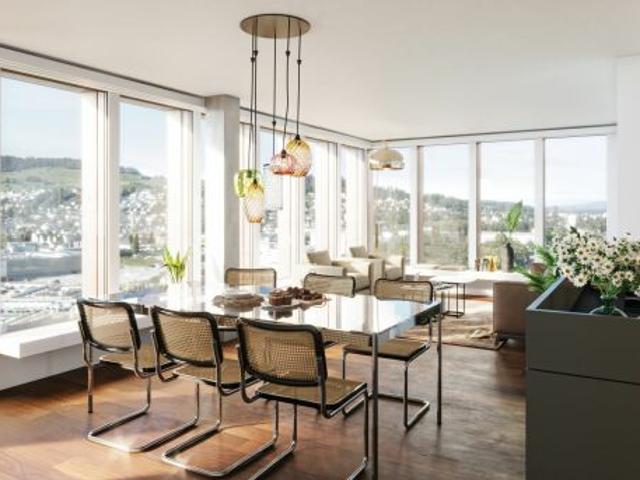 Urbanes Wohnen mit Aussicht in 6010 Kriens