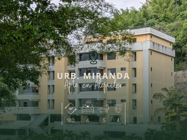 URBANIZACION MIRANDA. ALQUILER APARTAMENTO 180MT2 4H /5B/ 4E