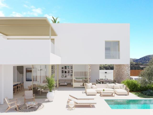 URBANIZACIÓN PRIVADA FORMADA DE 2 VILLAS EN JESÚS, IBIZA