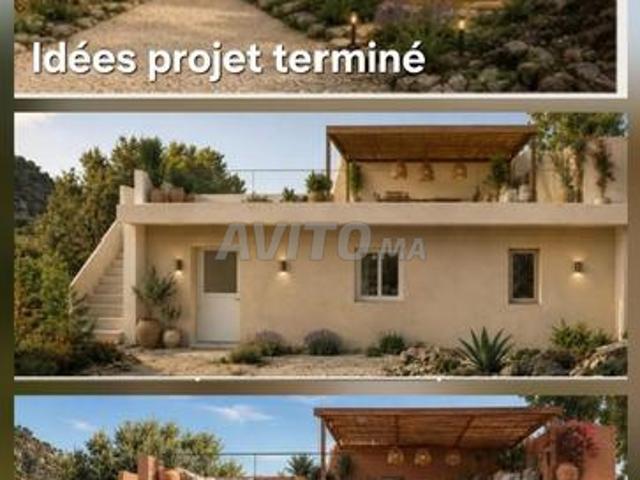 Urgent maison et terrain 800m2 moulay abdeslam