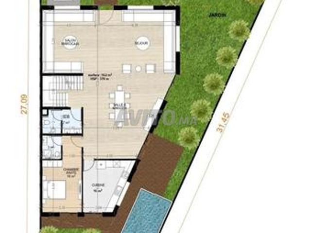 Urgent terrain zone villa à Hay Badr