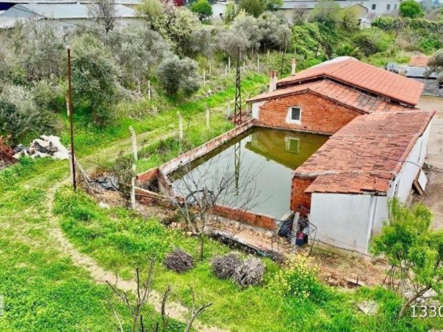 Urla Bademler Ev & Sera Olan 4 Dönüm Tek Tapu Yatırımlık Yer