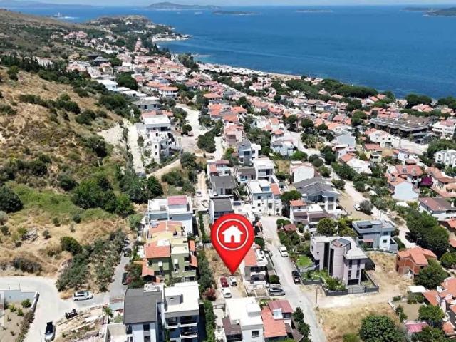 Urla İskelede Projesi Ön Onayda 201m2 Satılık Arsa