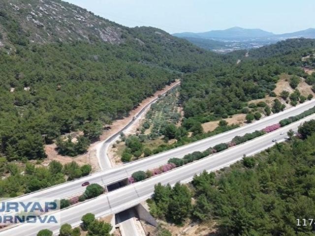Urla Uzunkuyu'da Otoyol Yanında Satılık 2.905 m2 Tarla