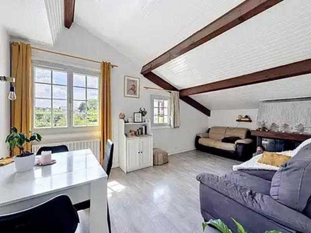 Urrugne 64122 Achat / Vente appartement 3 pièces t3 au dernier étage