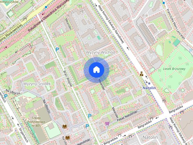 Ursynów, pokój z kuchnią, przy metrze Natolin