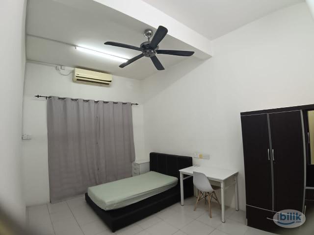 Utilities Fees included Air Cond Middle Room near Ipoh Town