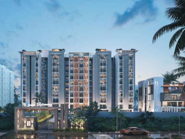 Uttarayan Harmony,Bagharbari 3 BHK Apartment For Sale Guwahati