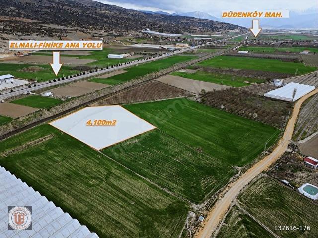 UYAROĞLU EMLAK'dan DÜDENKÖY MAHALLESİNDE 4.100 m2 SATILIK TARLA