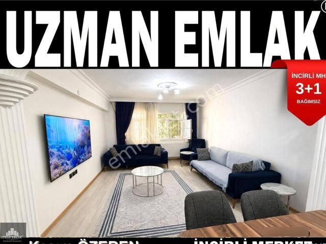 Uzman Emlak Ofisinden İncirli Mh.de Bağımsız Y.giriş altında Daire Var yalıtımlı Yapılı 3+1 Daire